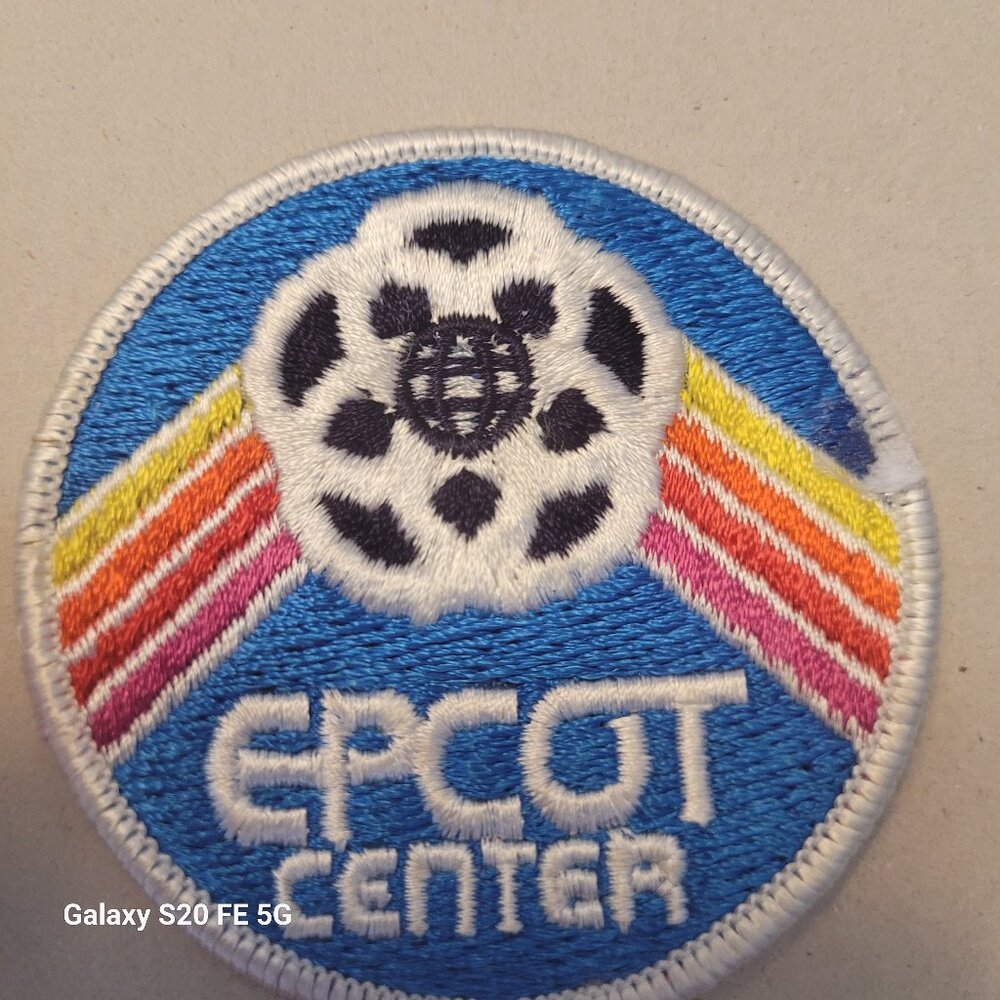 Vintage Disney World Epcot Center Patch